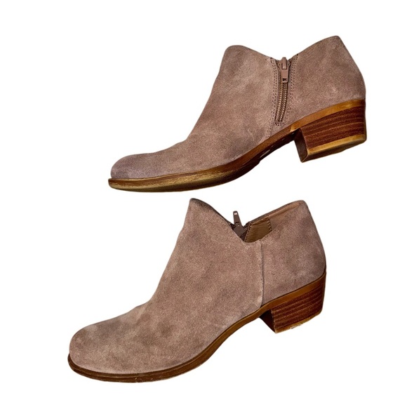 Lucky brand Brown suede ankle boots women’s size 6 - Picture 9 of 12